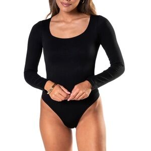 HEYSHAPE Long Sleeve Thong Bodysuit . Never Worn